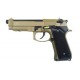 Страйкбольный пистолет WE BERETTA M92F, CO2, Койот, металл, WE-M008-T-M9A1-CO2